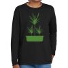 Youth Heavy Cotton 100% Cotton Long Sleeve T Shirt Thumbnail