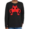 Youth Heavy Cotton 100% Cotton Long Sleeve T Shirt Thumbnail