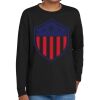 Youth Heavy Cotton 100% Cotton Long Sleeve T Shirt Thumbnail
