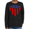 Youth Heavy Cotton 100% Cotton Long Sleeve T Shirt Thumbnail