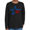 Youth Heavy Cotton 100% Cotton Long Sleeve T Shirt Thumbnail