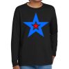 Youth Heavy Cotton 100% Cotton Long Sleeve T Shirt Thumbnail