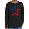 Youth Heavy Cotton 100% Cotton Long Sleeve T Shirt Thumbnail